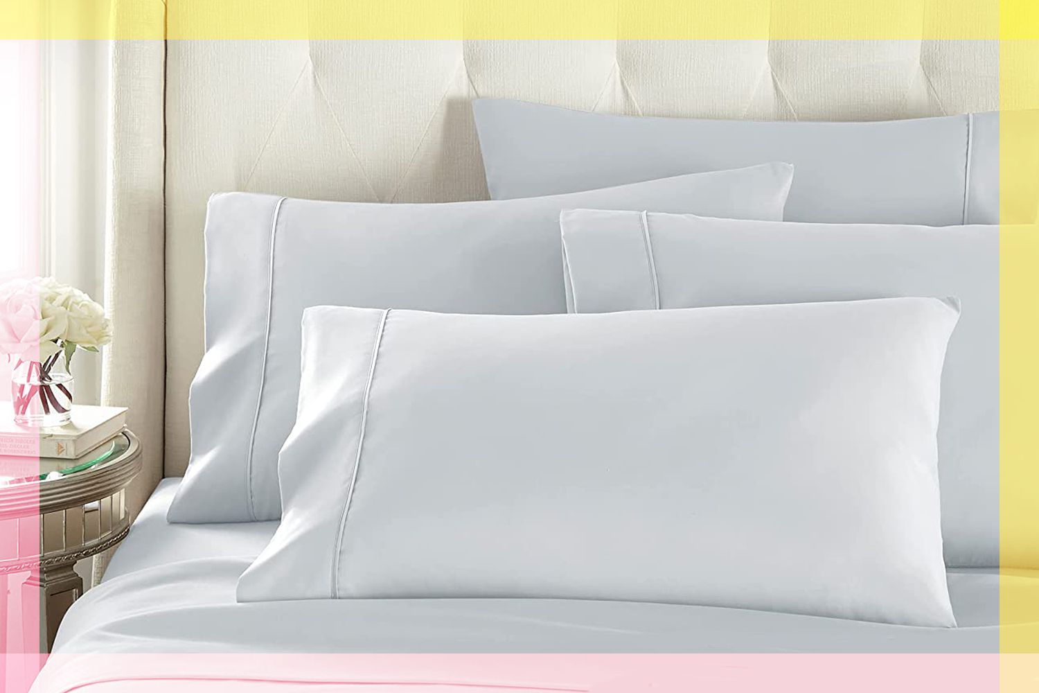 1000 Thread Count Super Soft Bed Sheets Set Single Double Queen King Sizes 