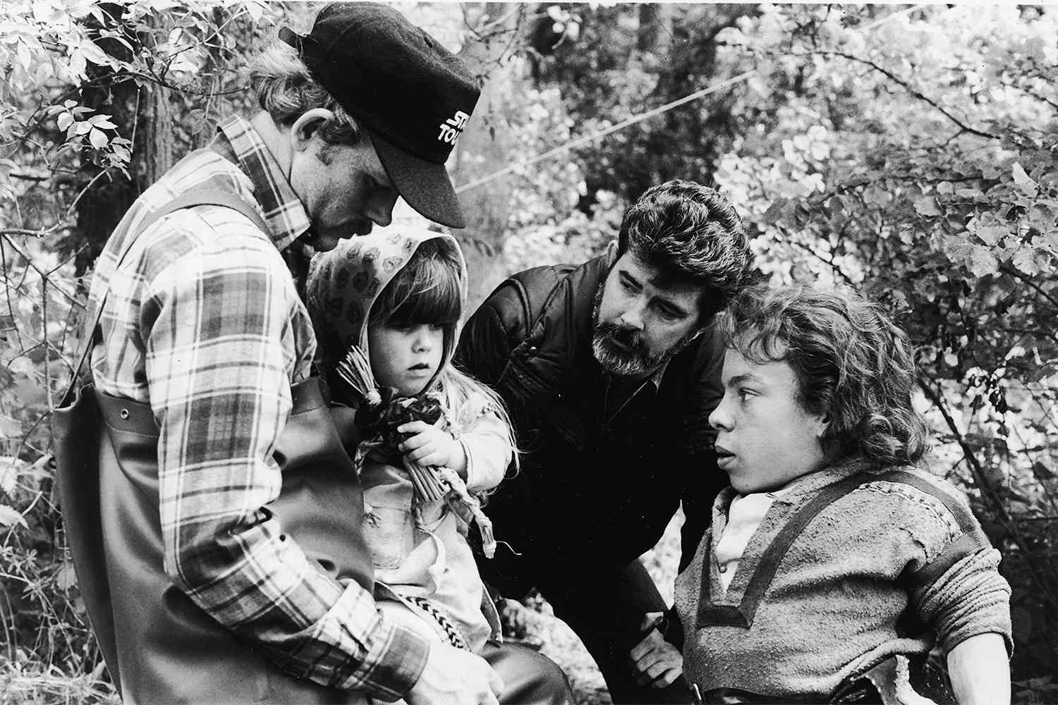 1988: George Lucas on the Set of Willow