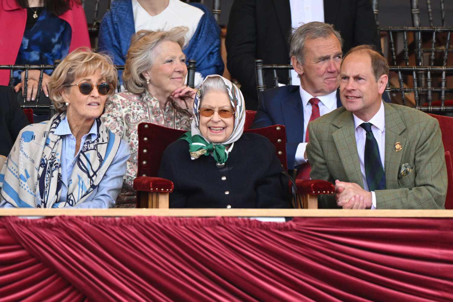 Queen Elizabeth II, Prince Edward, Earl of Wessex and Sophie, Countess of Wessex Royal Windsor Horse Show