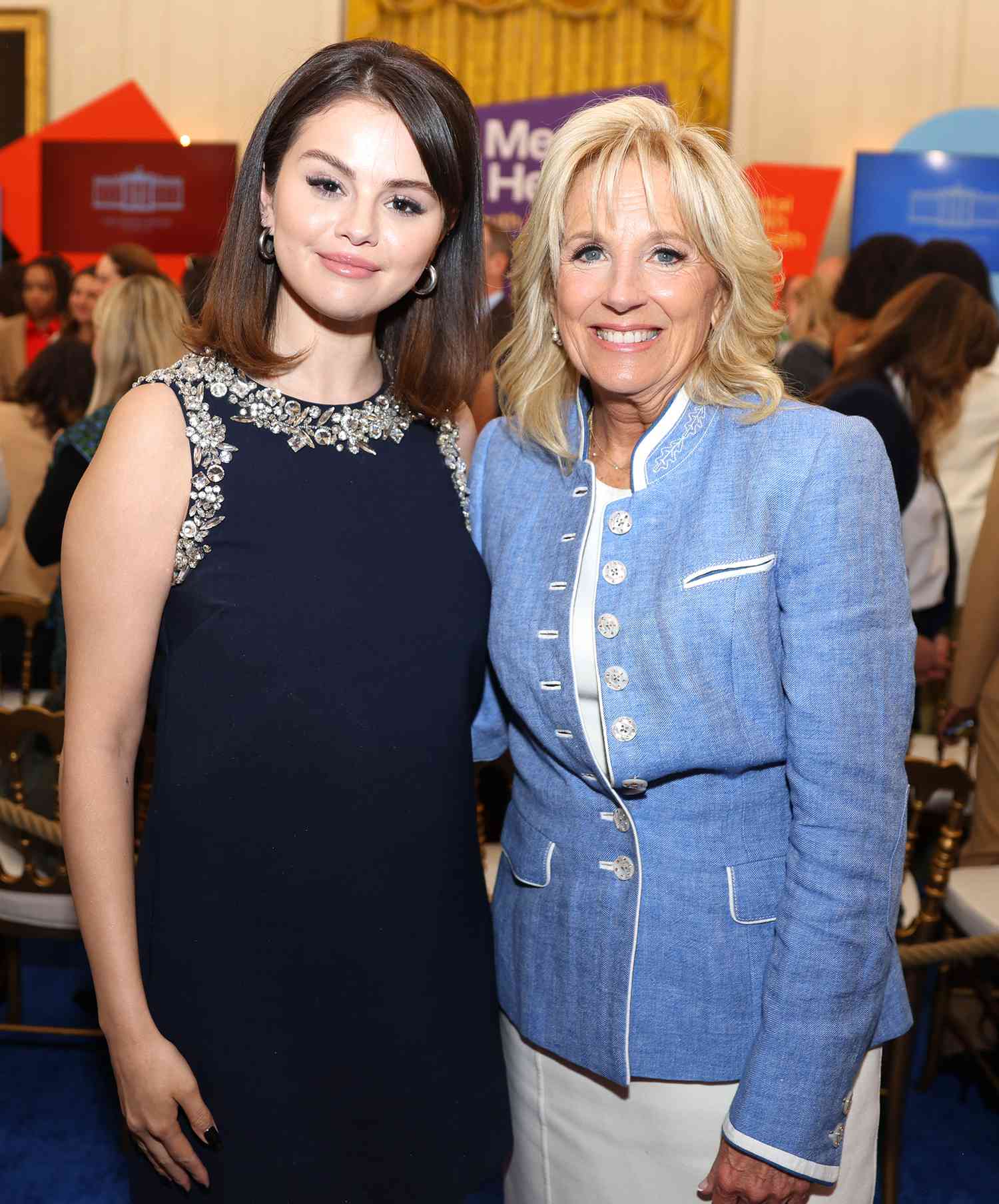 Selena Gomez and Jill Biden for Mental Health