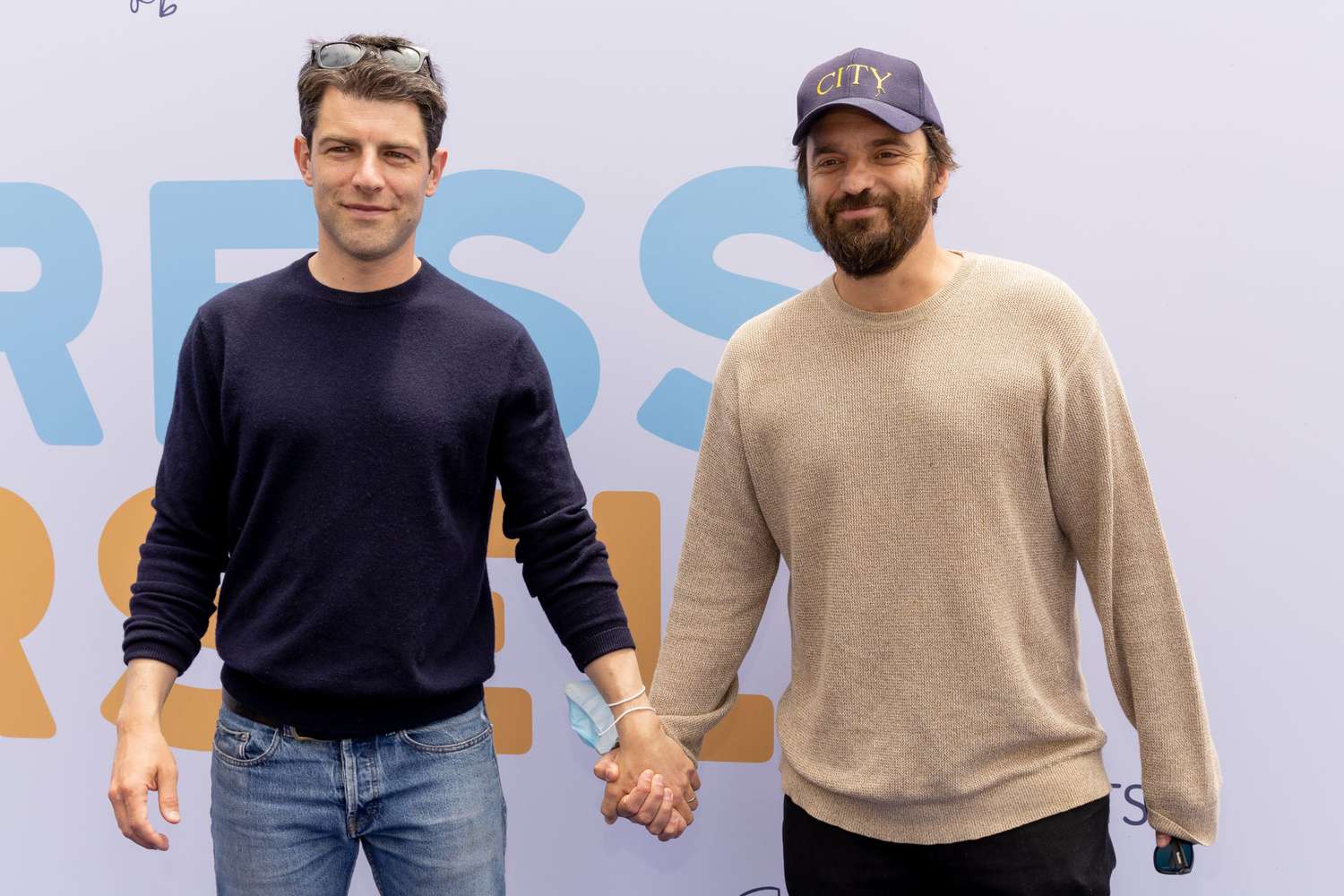 LOS ANGELES, CALIFORNIA - MAY 21: Max Greenfield and Jake Johnson attend the P.S. ARTS 'Express Yourself 2022' event at Fox Studio Lot on May 21, 2022 in Los Angeles, California. (Photo by Emma McIntyre/Getty Images)