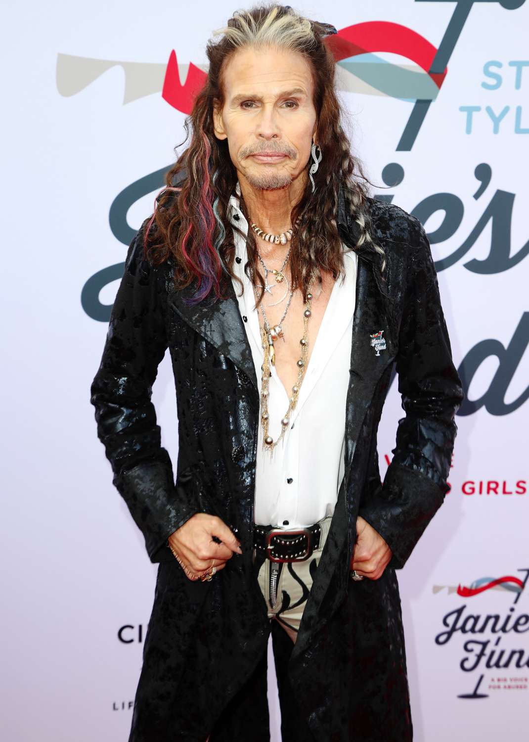 Steven Tyler attends Steven Tyler's 4th Annual GRAMMY Awards® Viewing Party benefitting Janie's Fund presented by Live Nation at Hollywood Palladium on April 03, 2022 in Los Angeles, California.