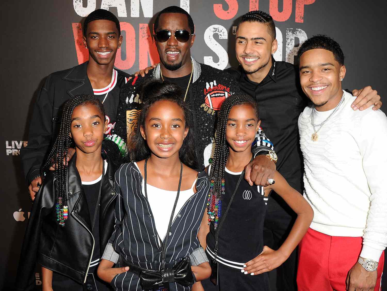 Sean Combs and all his children