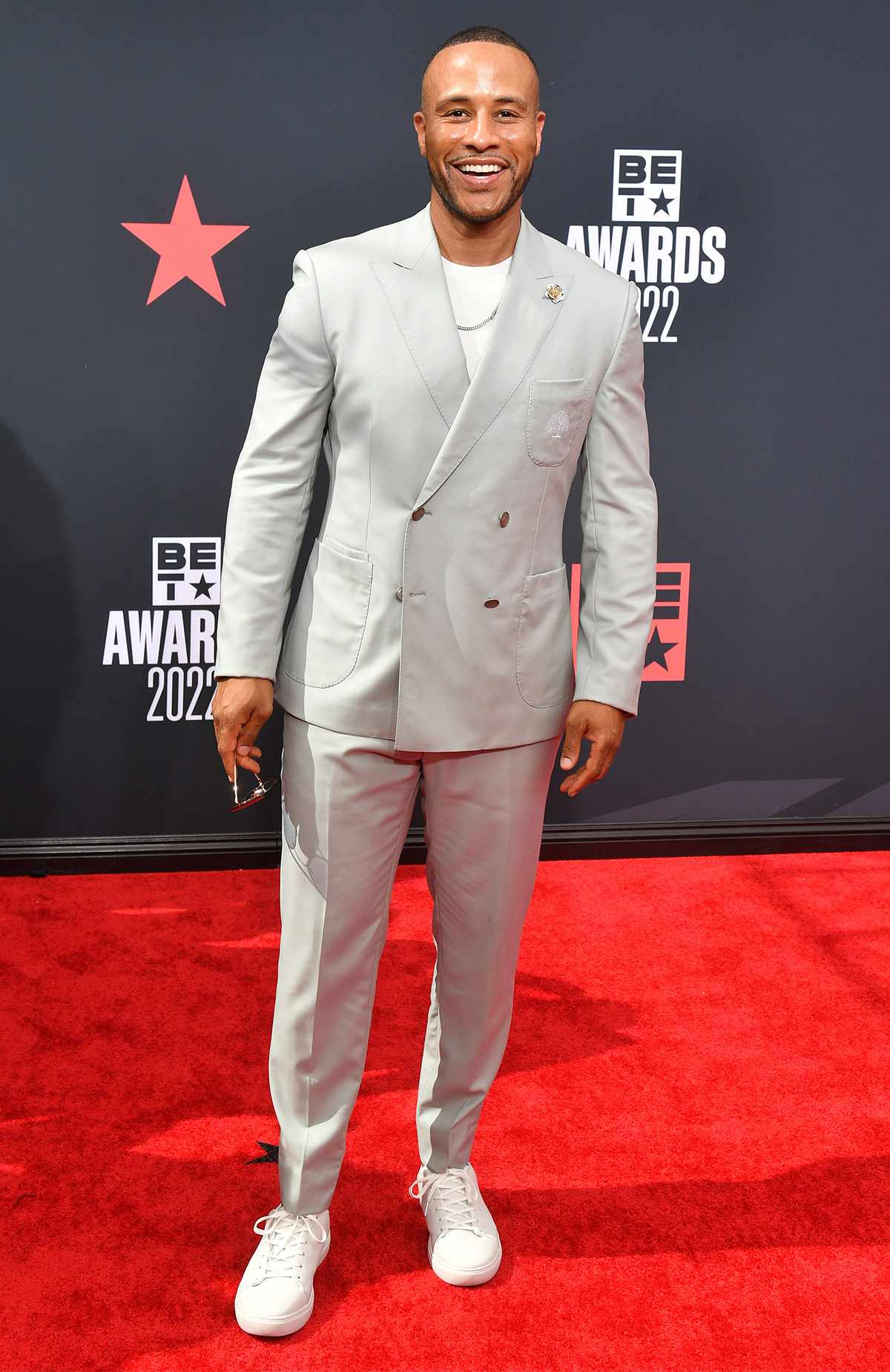 DeVon Franklin attends the 2022 BET Awards at Microsoft Theater on June 26, 2022 in Los Angeles, California.