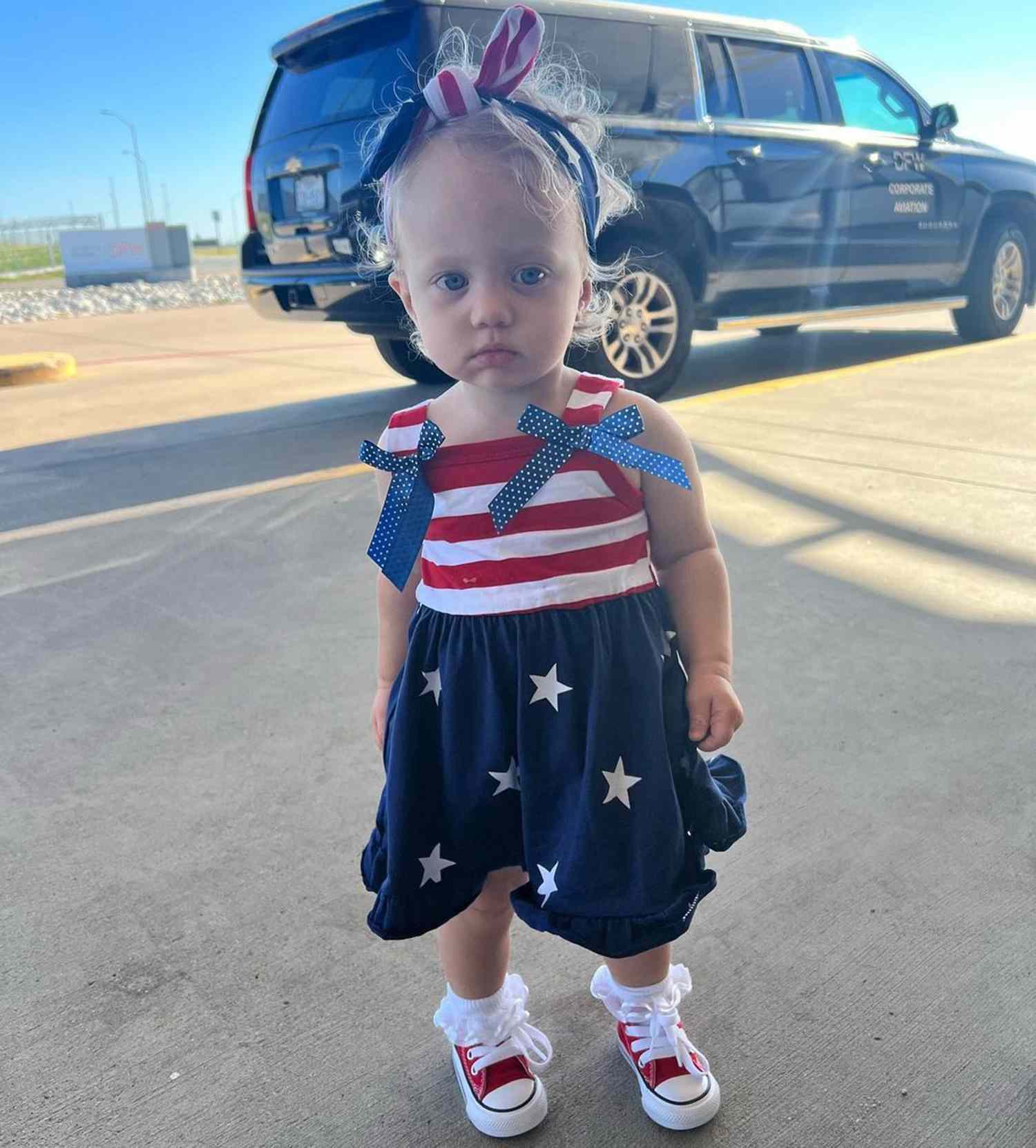 Brittany Mahomes Shows How Much Daughter Sterling Has Grown in a Year in Fourth of July Photos