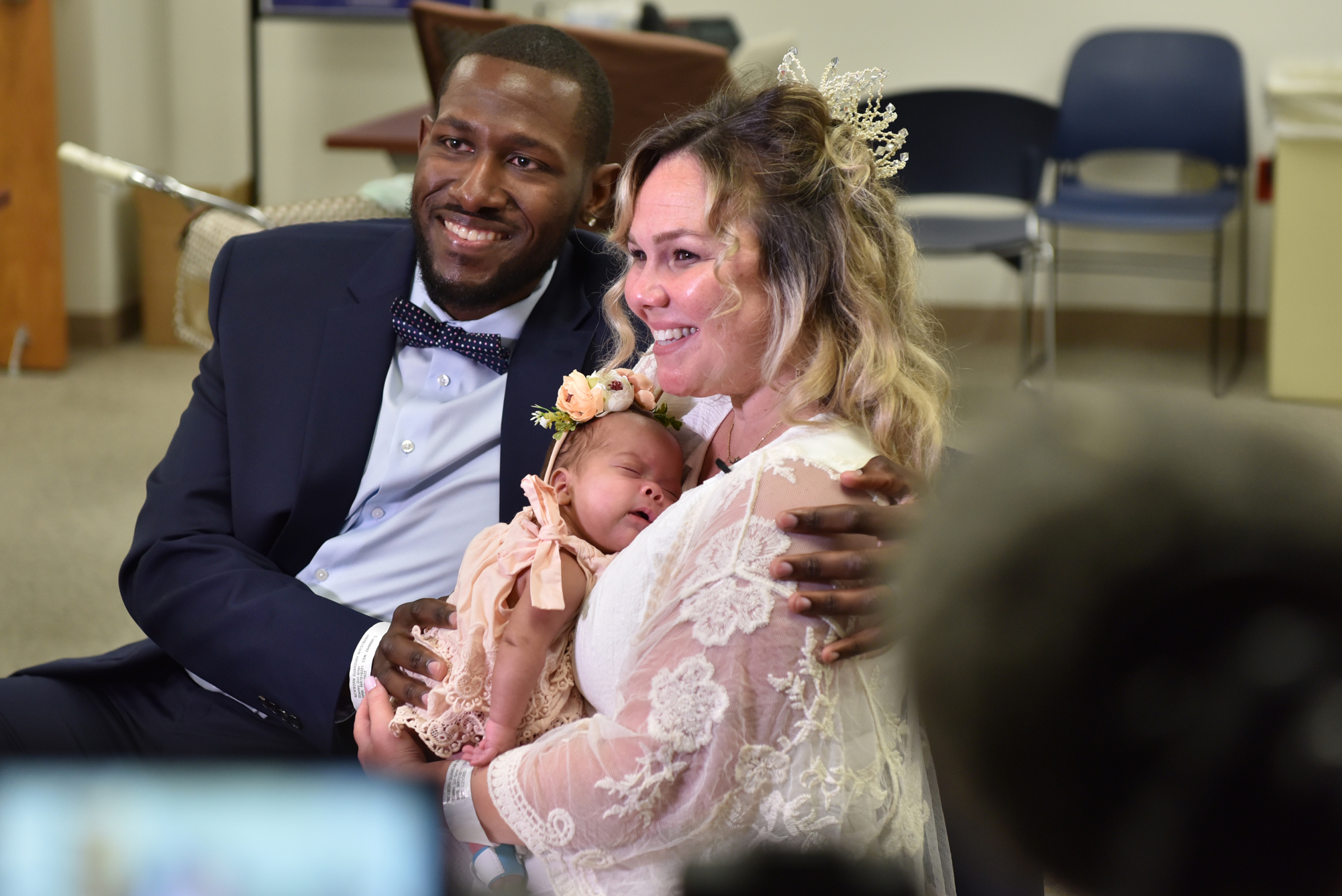 Grier Stanley Barnwell and Jason Barnwell - Premature birth leads to parents’ wedding in NICU