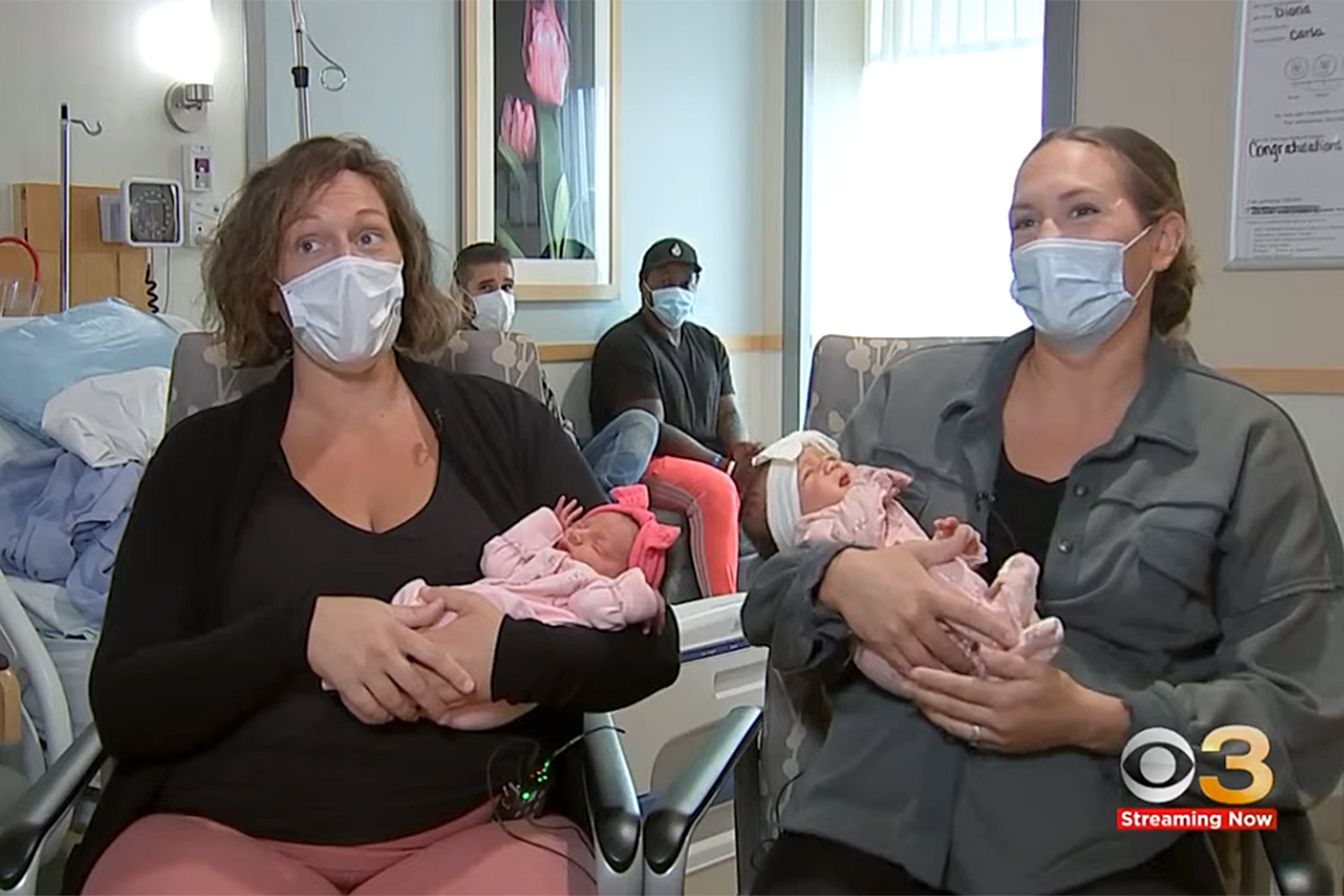 sisters give birth on same day