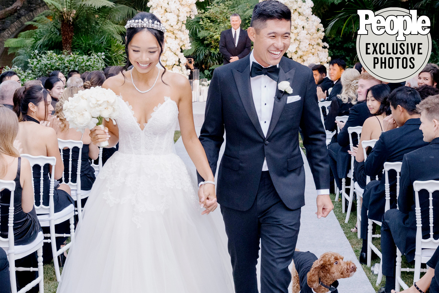 Collin Morikawa, Katherine Zhu wedding