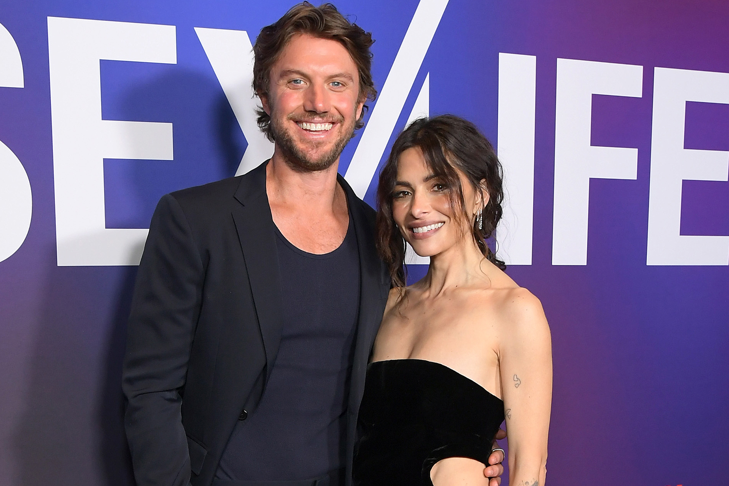 Sex/Life Star Sarah Shahi Says She Doesn't Have to 'Pretend' During Scenes with Real-Life Boyfriend Adam Demos