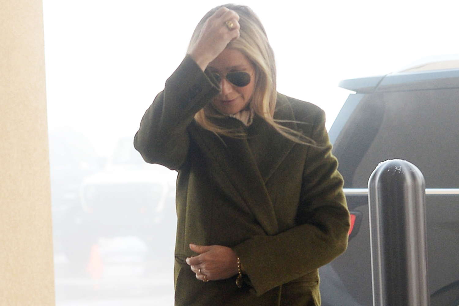 Gwyneth Paltrow arrives to stand trial at the Third District Court in Park City, Utah. A lawsuit filed by a retired optometrist who says the actress-turned-lifestyle influencer violently crashed into him while skiing in Utah in 2016 at one of the most upscale ski resorts in the U.S. Paltrow denies she is responsible and has filed a counterclaim.
