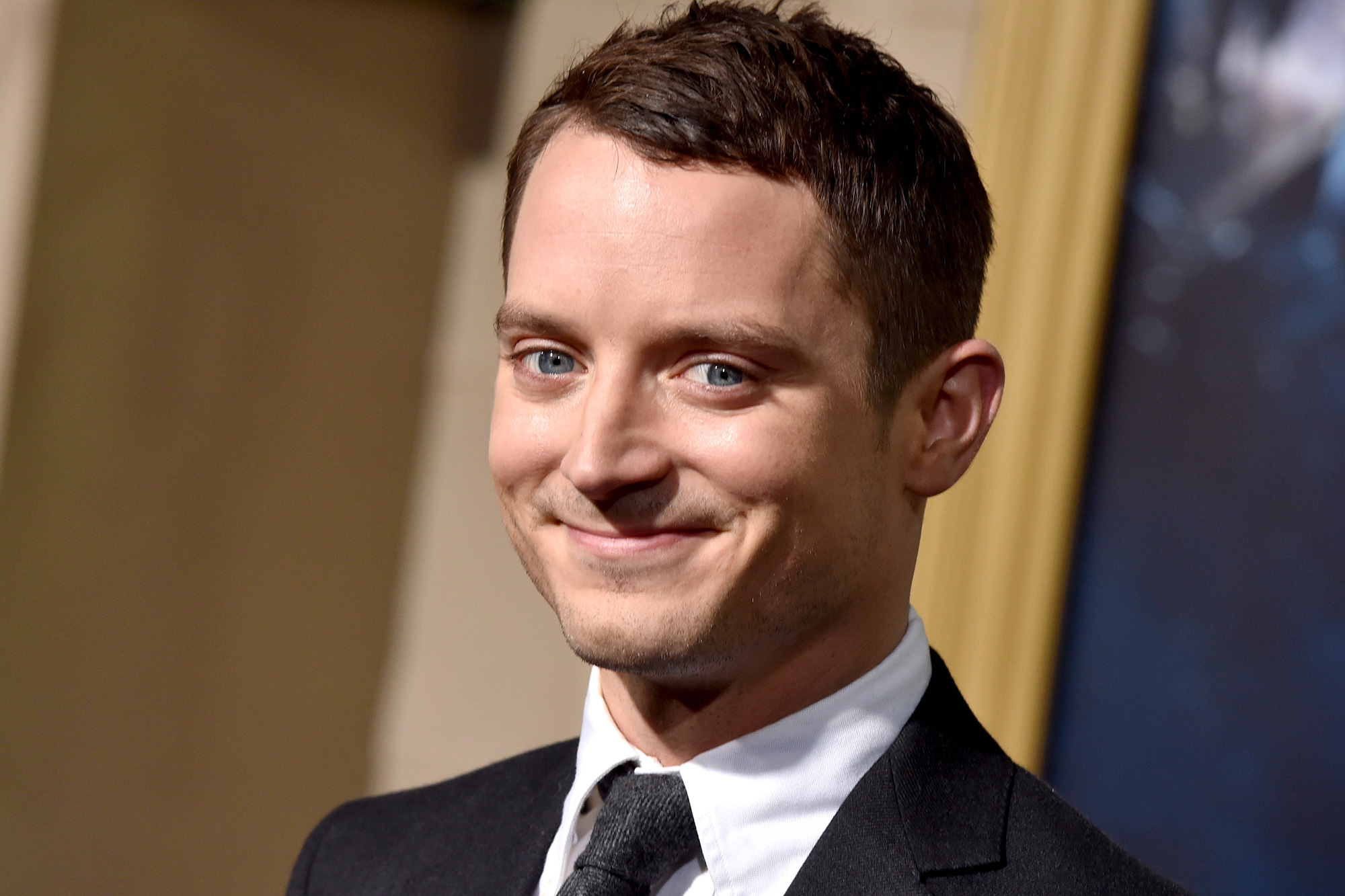 Elijah Wood attends the premiere of New Line Cinema, MGM Pictures and Warner Bros. Pictures' "The Hobbit: The Battle of the Five Armies" at Dolby Theatre on December 9, 2014 in Hollywood, California
