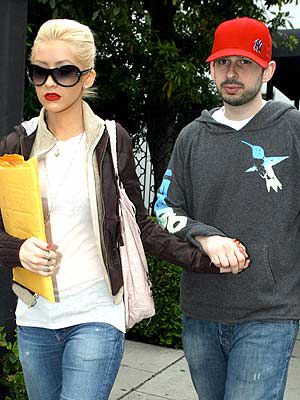 Christina Aguilera y Jordan Bratman