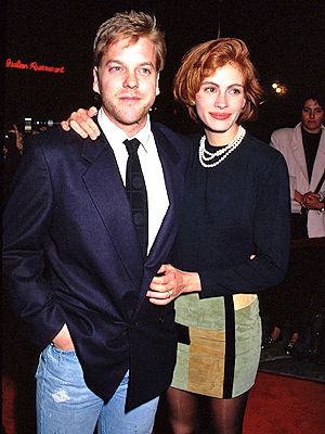 Julia Roberts and Kiefer Sutherland