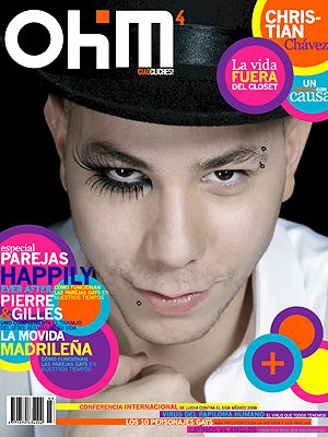 Christian Chávez es portada de la primera revista gay de México | People en  Español