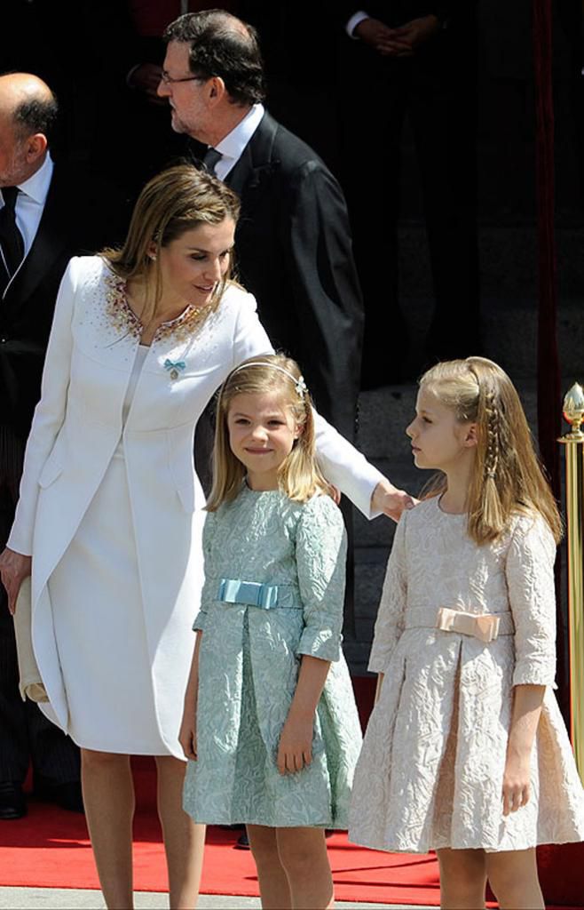 Reina Letizia, Princesa Leonor, Infanta Sof&iacute;a