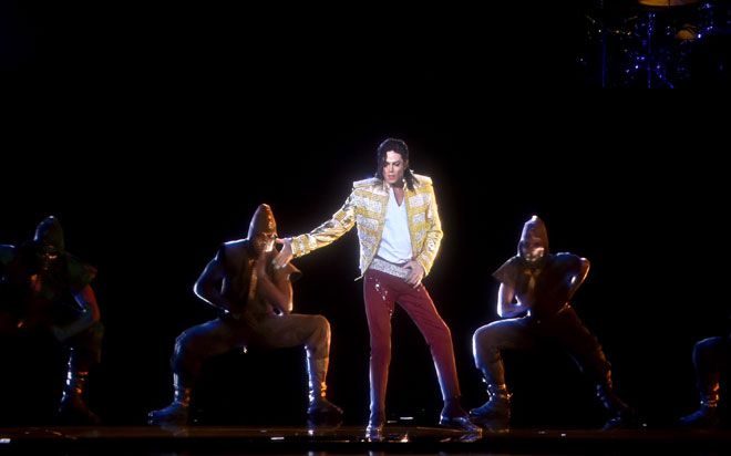 Holograma de Michael Jackson en los premios Billboard