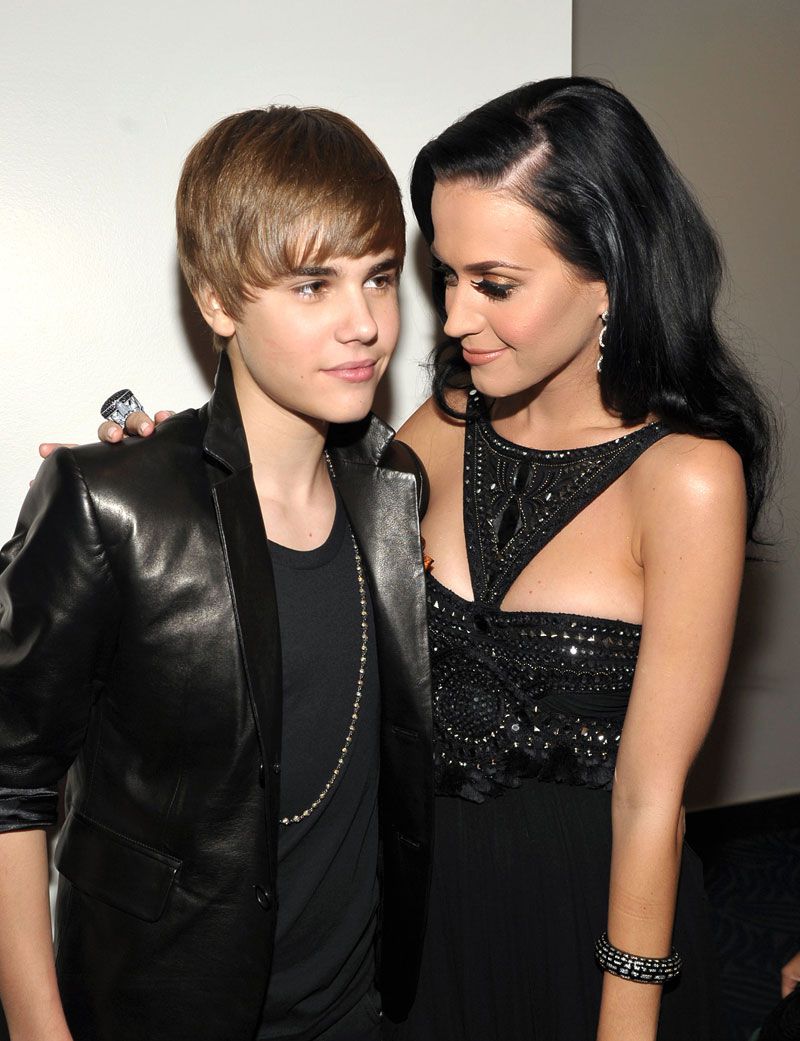 parejas para Bieber, Katy Perry