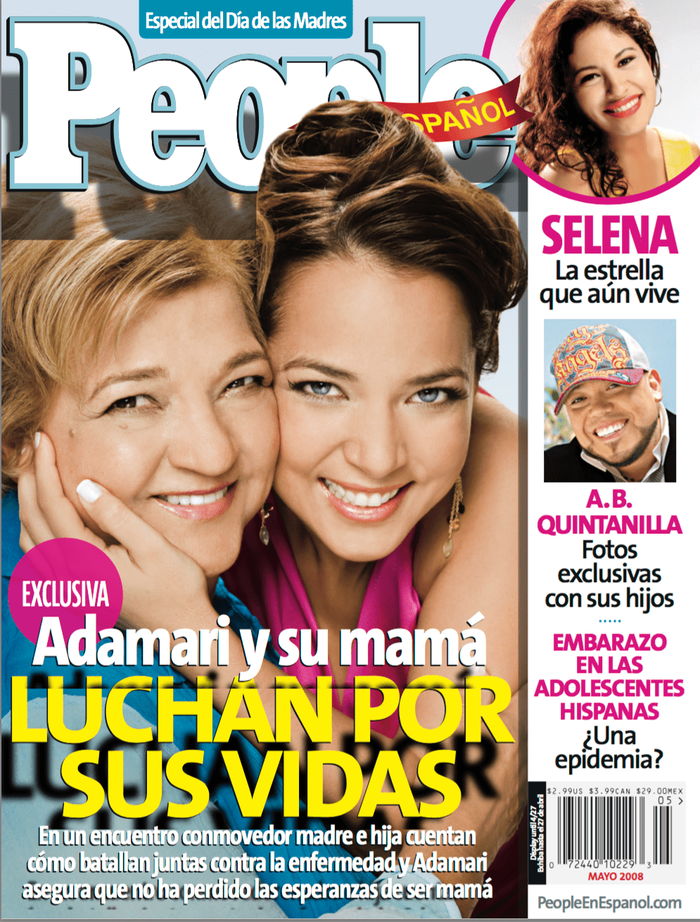 Pasadas portadas de madres de People en Español | People en Español