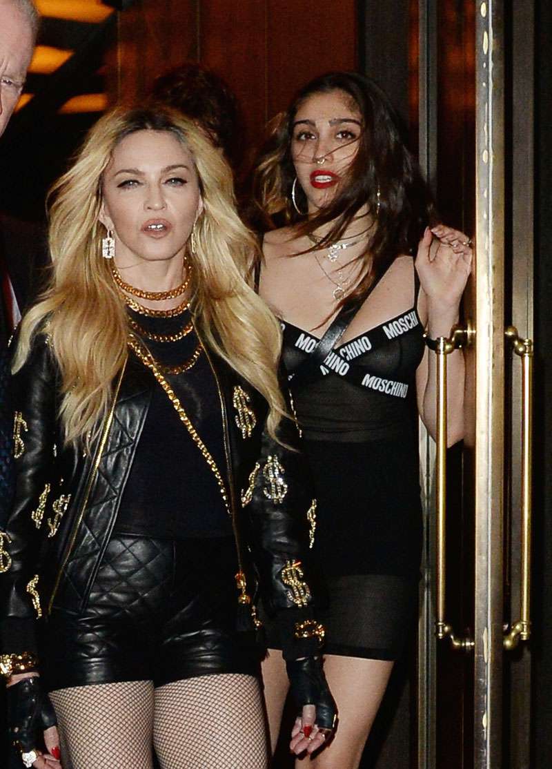 Madonna &amp; Lourdes Le&oacute;n