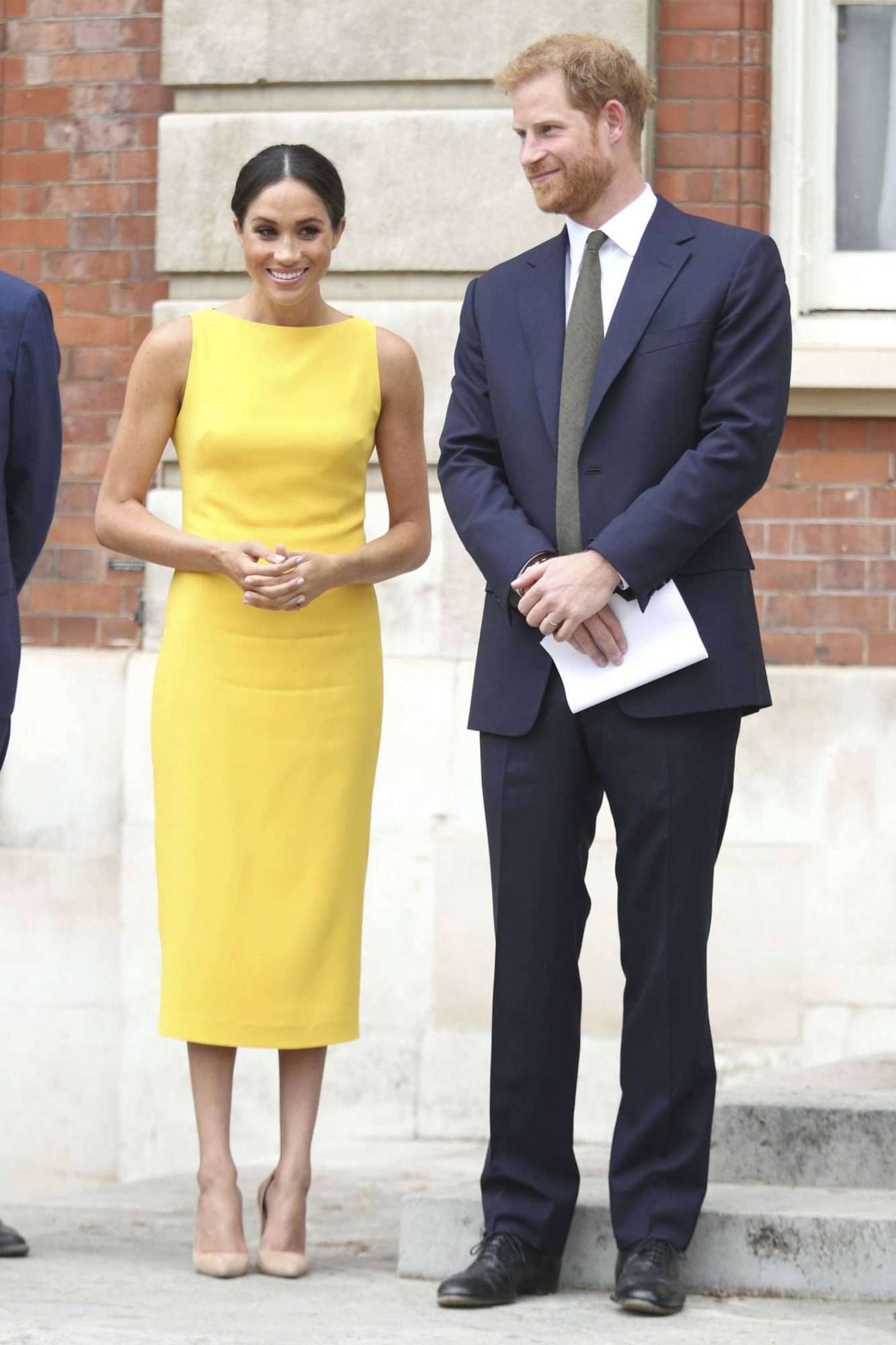 Prince Harry and Meghan Markle on July 5, 2018.