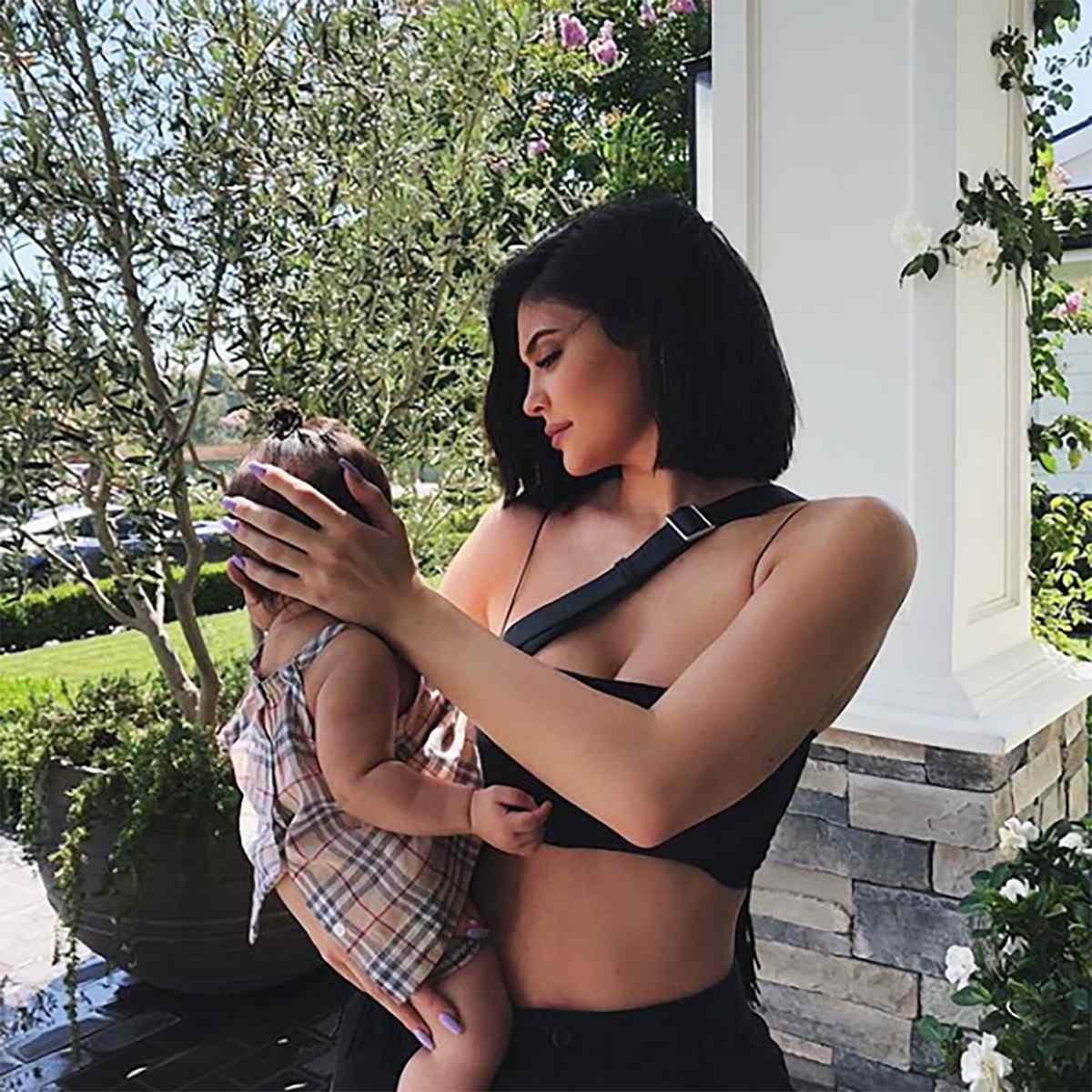 Kylie Jenne y su hija Stormi
