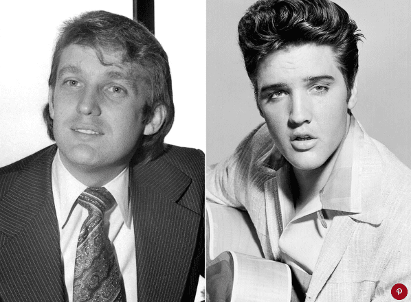 Donald Trump and Elvis Presley