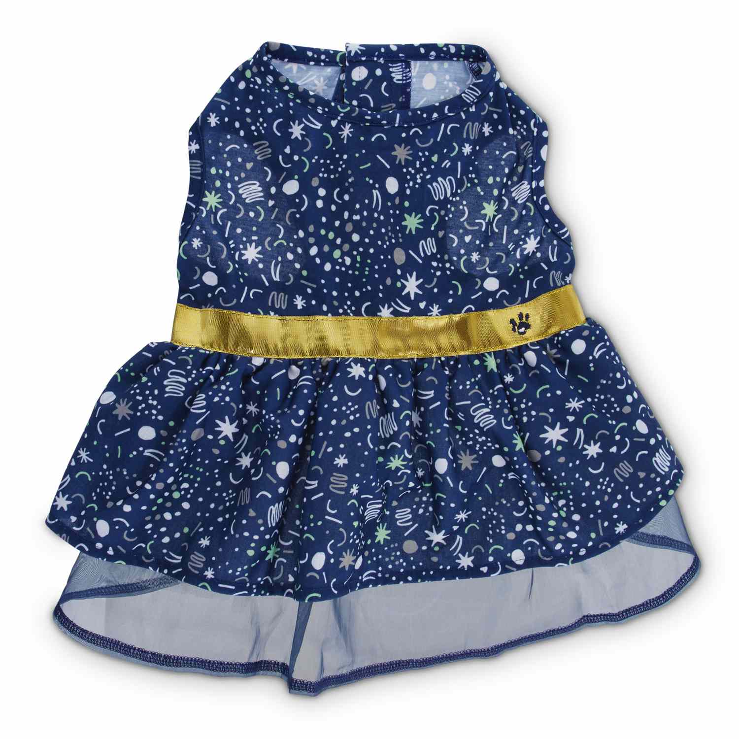 Oh Joy! Oh So Pretty! Blue Confetti Dog Dress