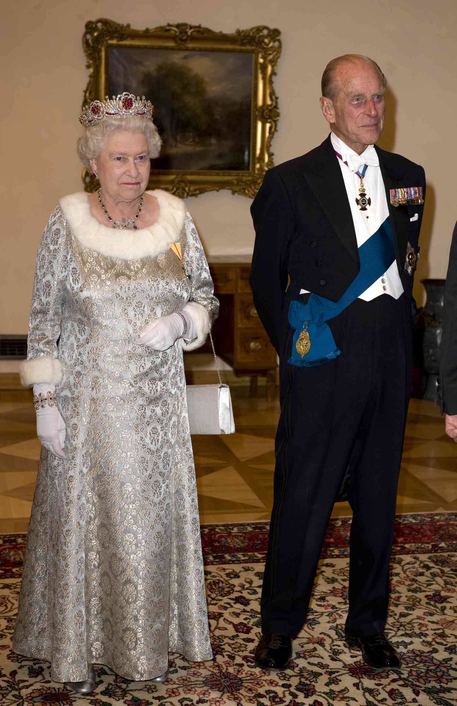 Donald Trump reina Isabel II duque de Edimburgo