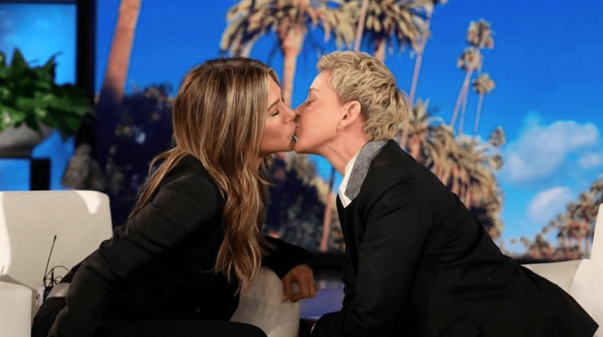 Jennifer Aniston y Ellen Degeneres