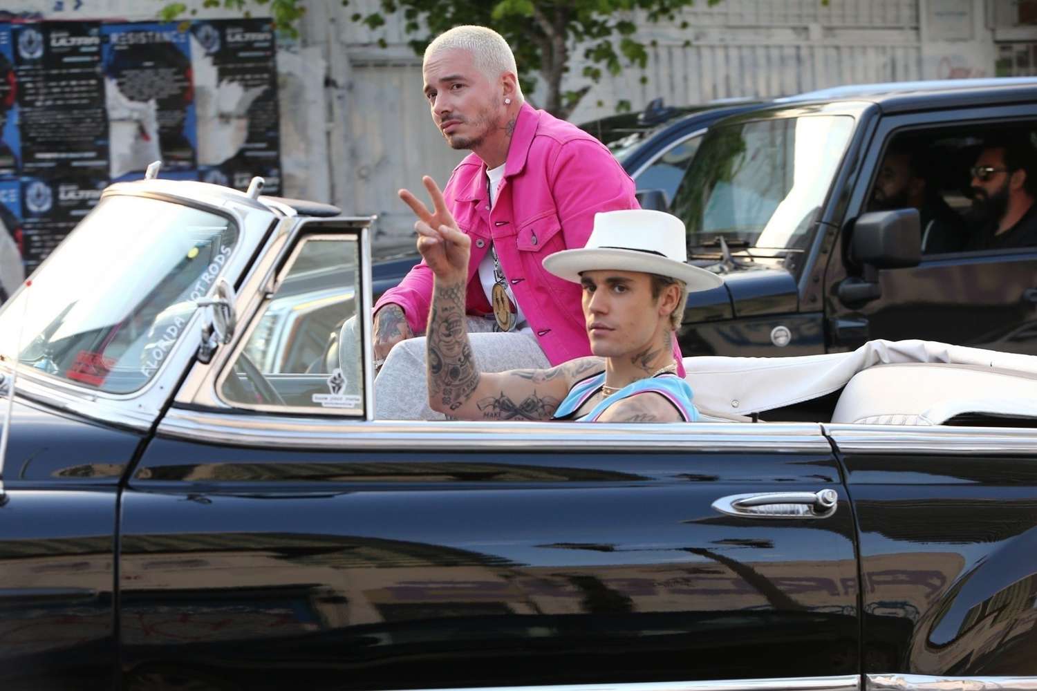 J Balvin y Justin Bieber en Miami