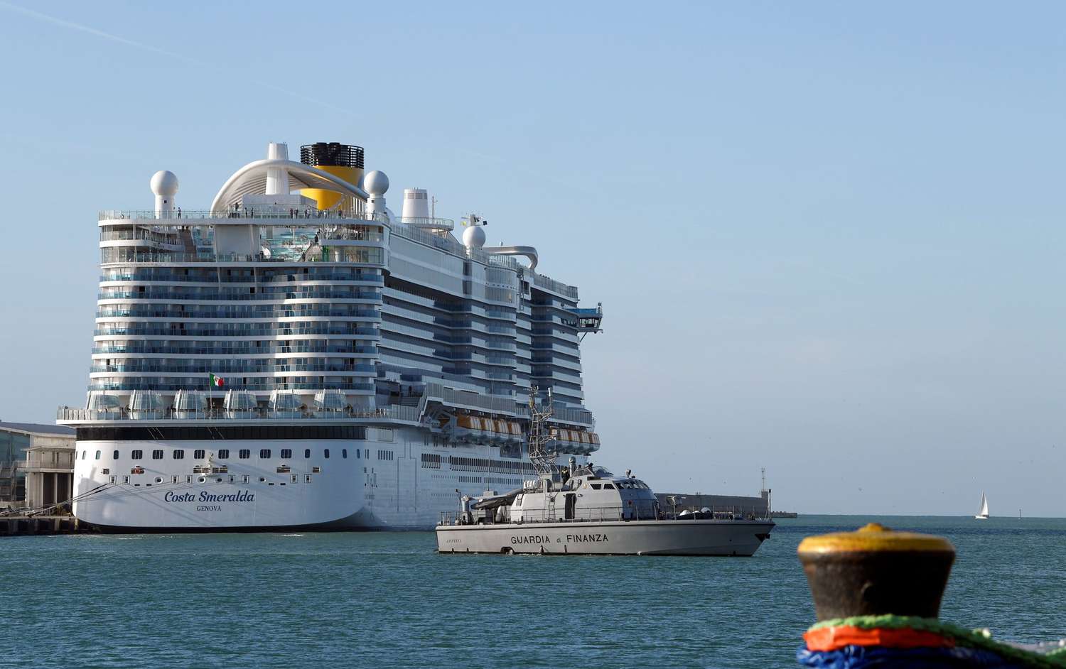 Costa Smeralda cruise ship - coronavirus