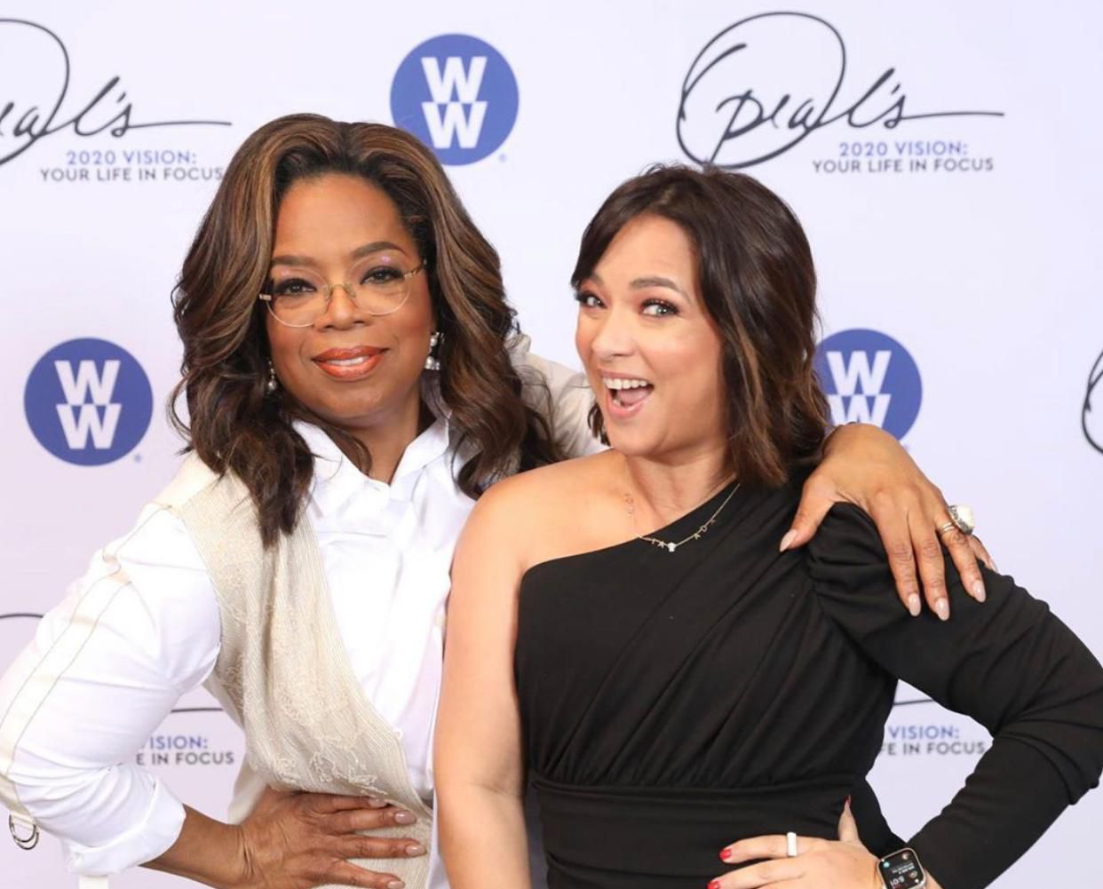 Oprah Winfrey y Adamari L&oacute;pez
