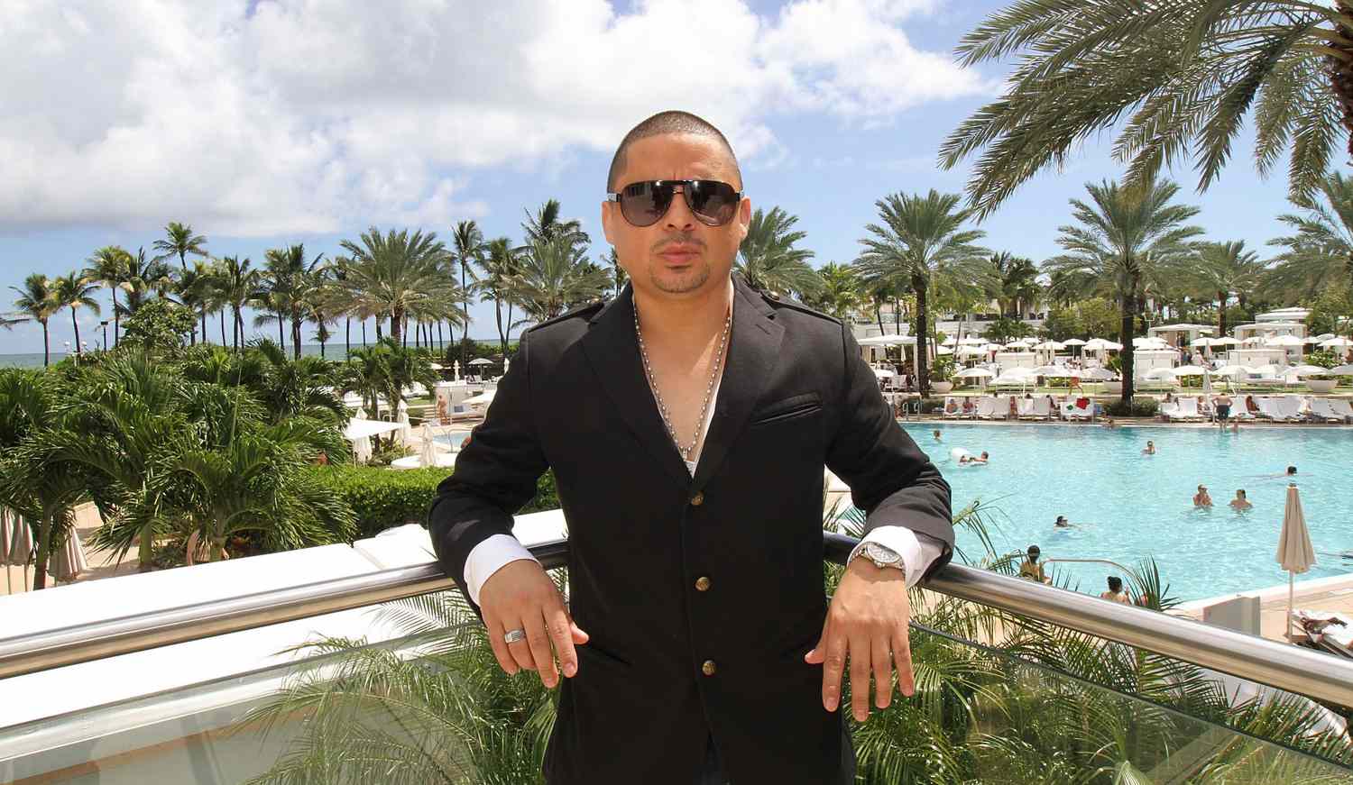 Larry Hernandez Star Of Mun2 Reality Series "Larrymania" Visits South Beach