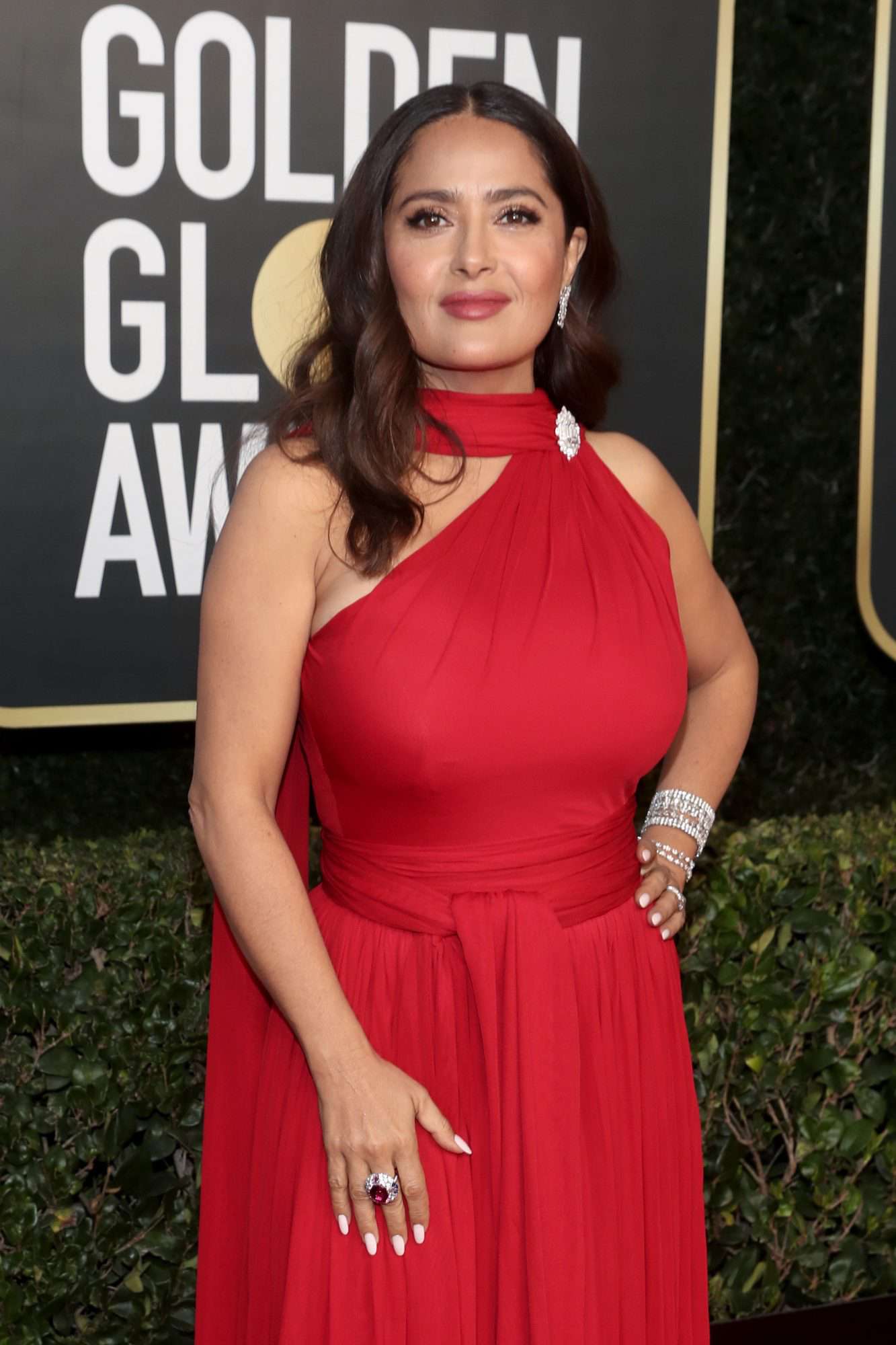 Salma Hayek NBC's "78th Annual Golden Globe Awards" - Red Carpet Arrivals