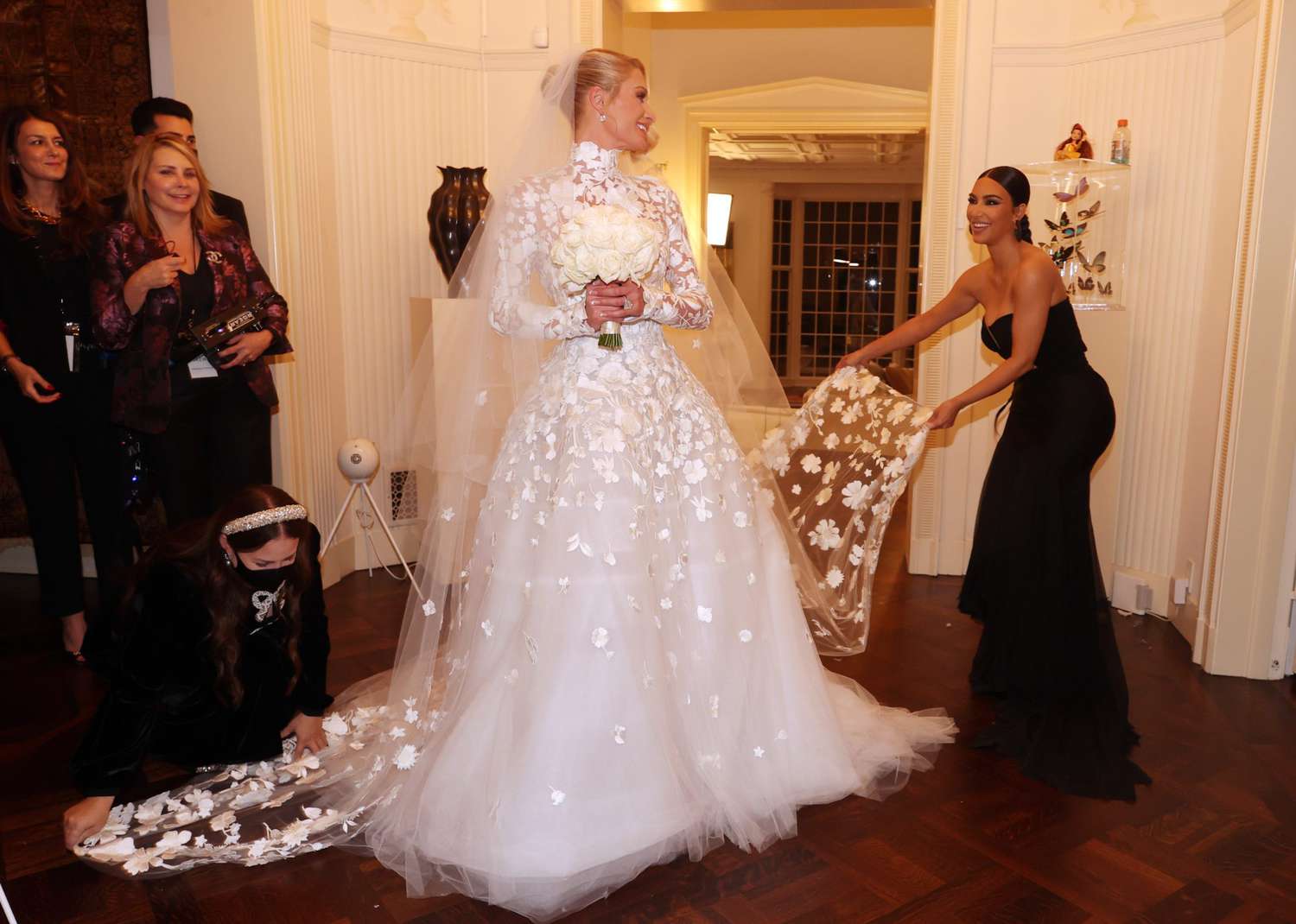 The wedding of Paris Hilton and Carter Reum, Bel Air, Los Angeles, California, USA - 11 Nov 2021
