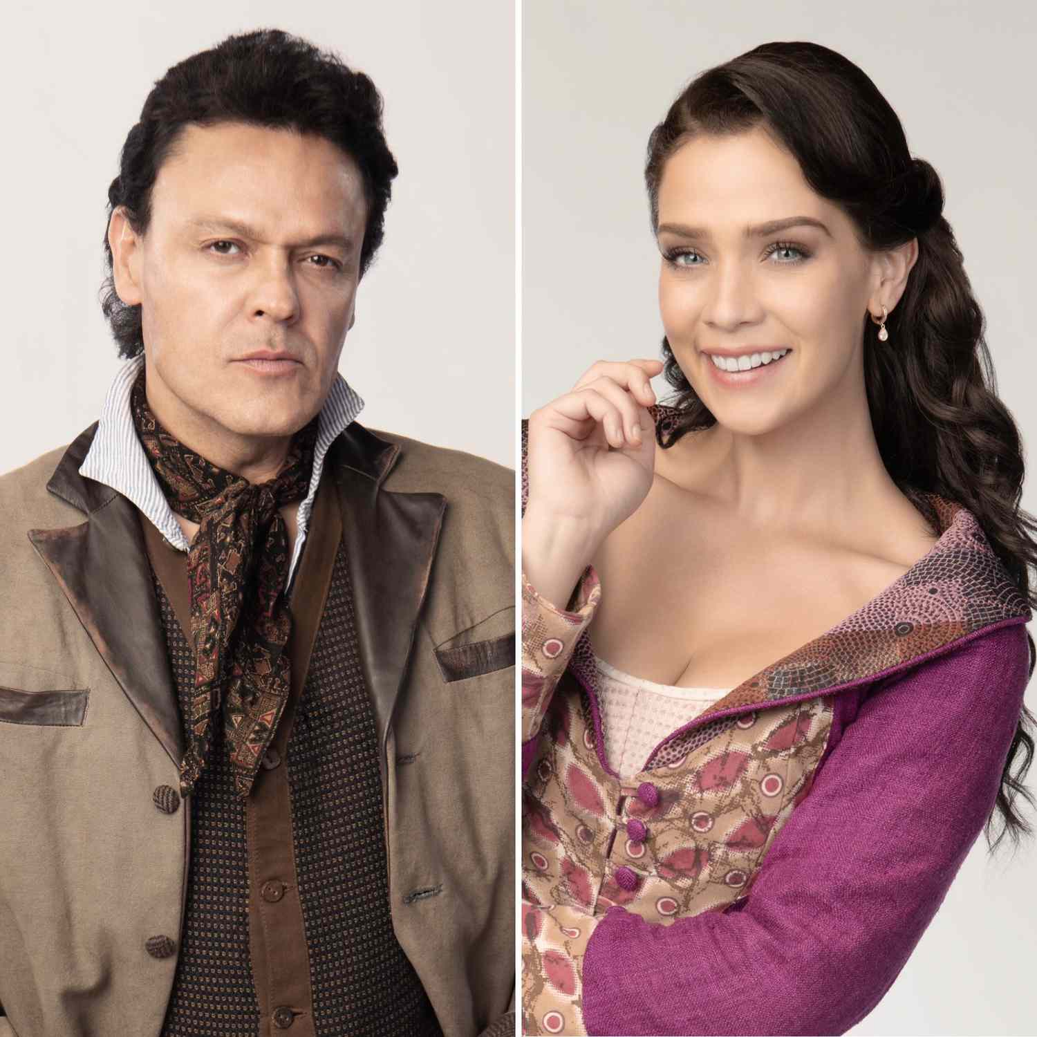Pedro Fernández y Carolina Miranda