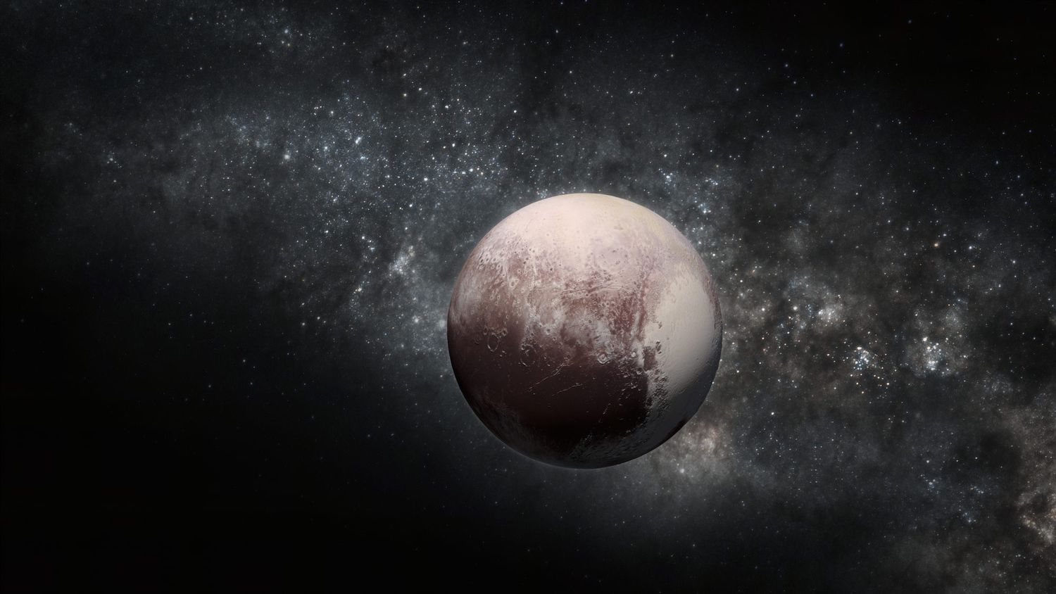 Pluto, illustration