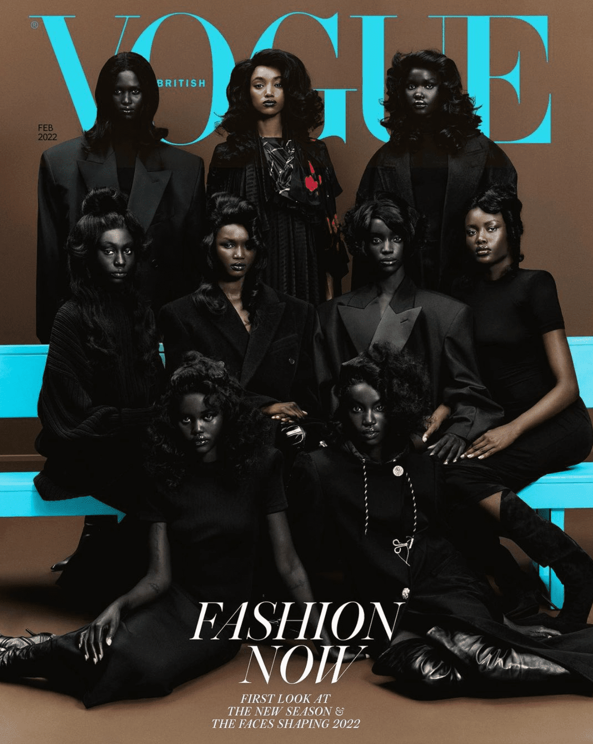 Modelos africanas, portada Vogue