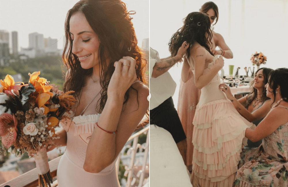 Vestido novia MArimar Vega