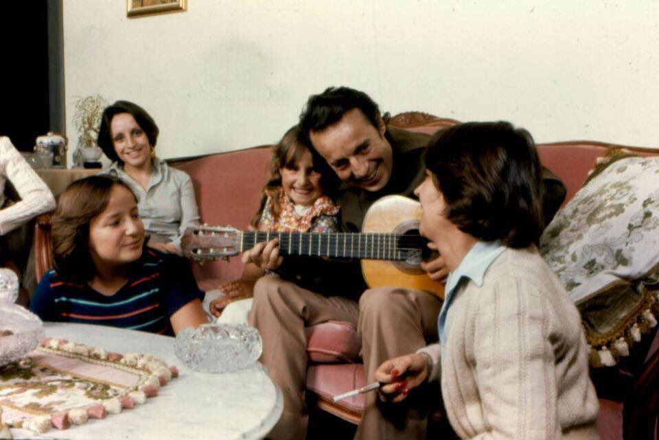 Chespirito y su familia