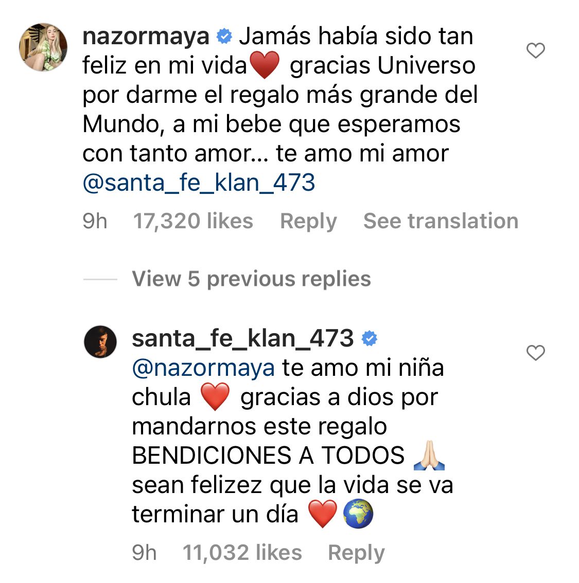 Maya Nazor Angel Quezada bebe