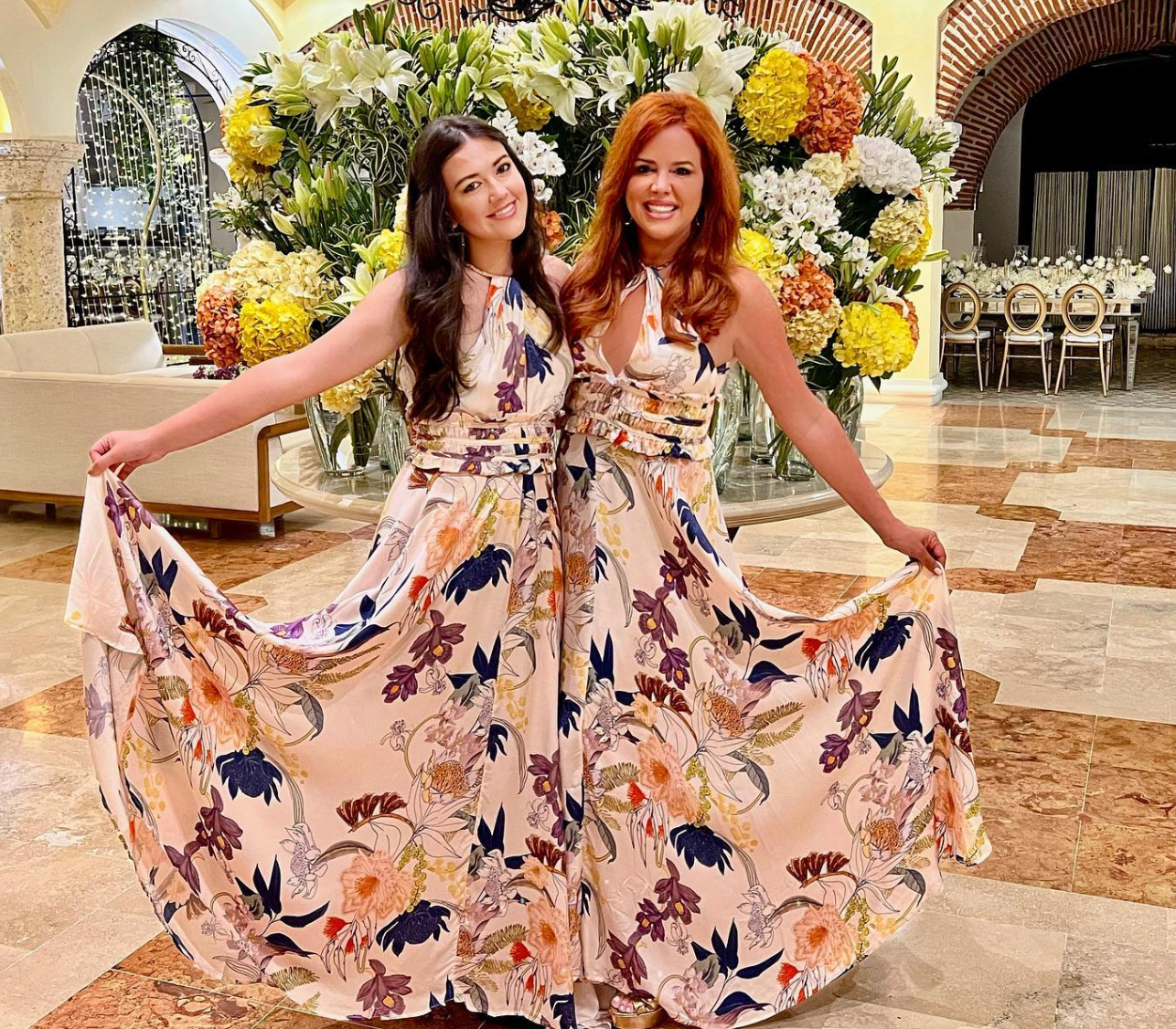 Maria Celeste Arraras boda cartagena colombia hija vacaciones