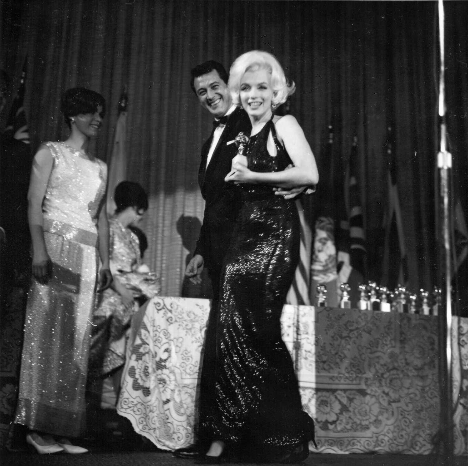 Marilyn Monroe At The Golden Globes