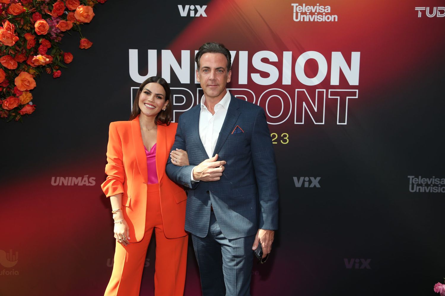 Karina Banda y Carlos Ponce - 2022 Univision Upfront