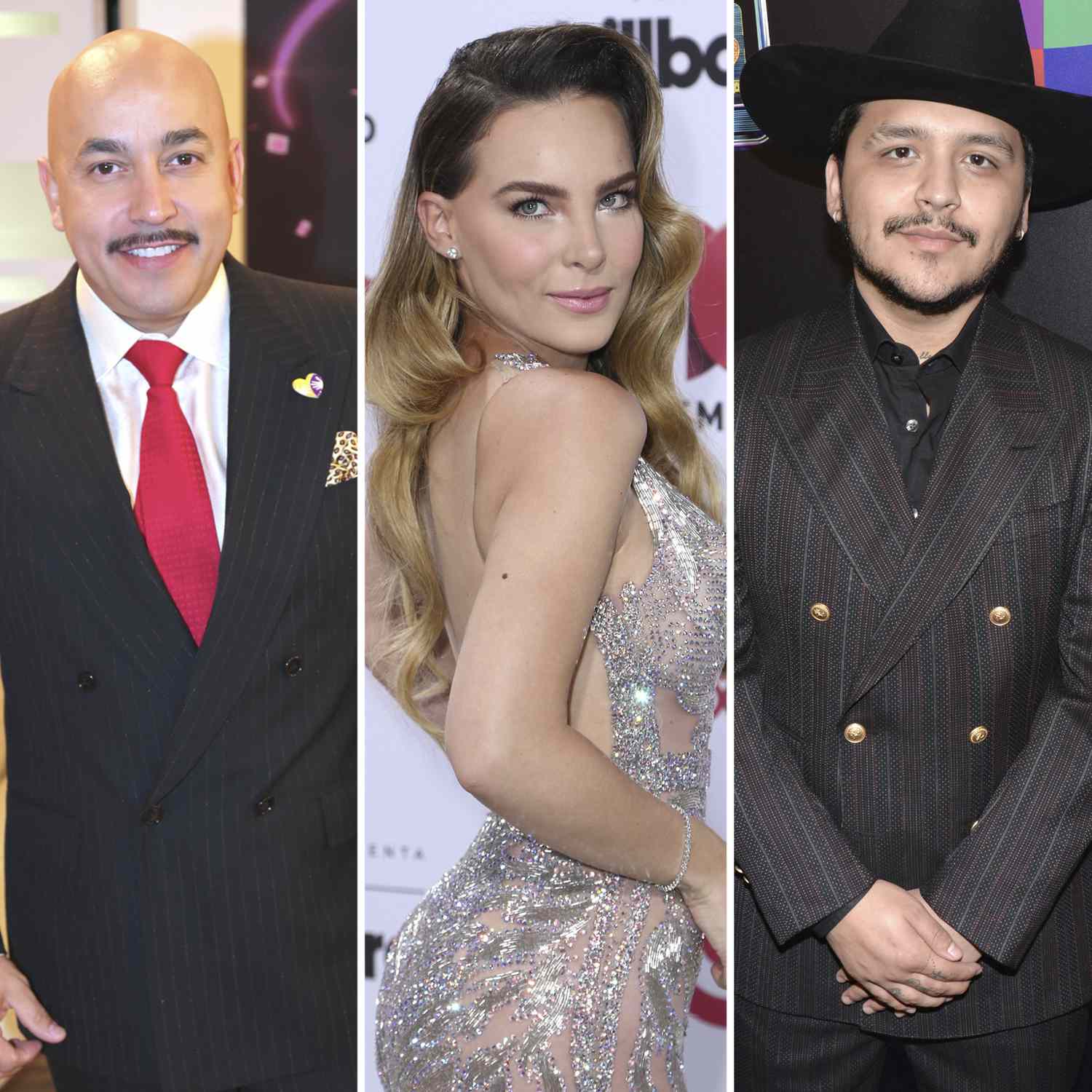 Lupillo Rivera, Belinda y Christian Nodal