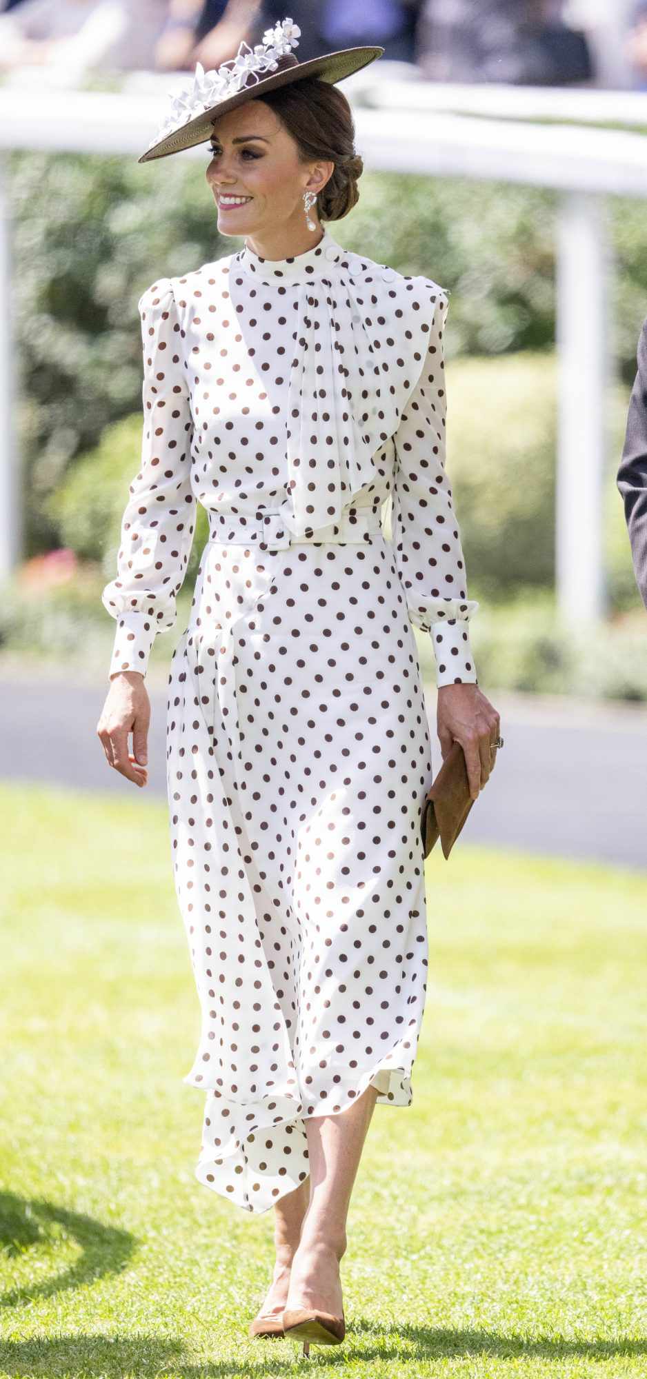 Kate Middelton, royal ascot, vestido de lunares