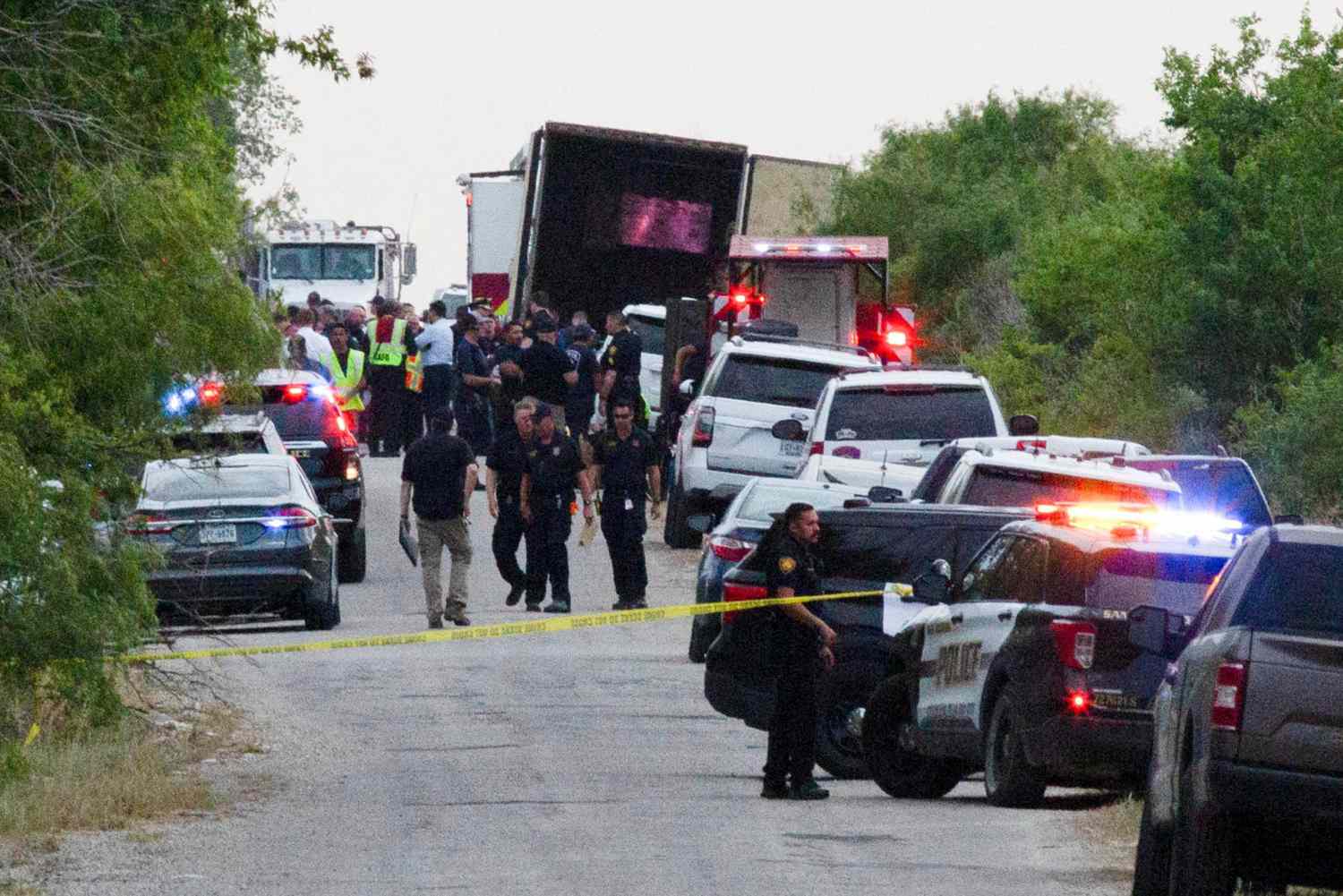 Migrants Found Dead In Truck In San Antonio