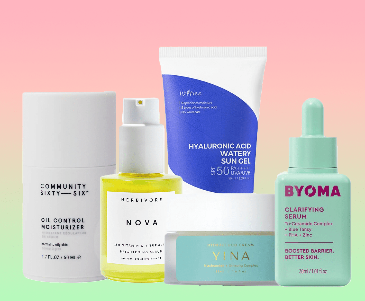 Summer Skin Care, lightweight products