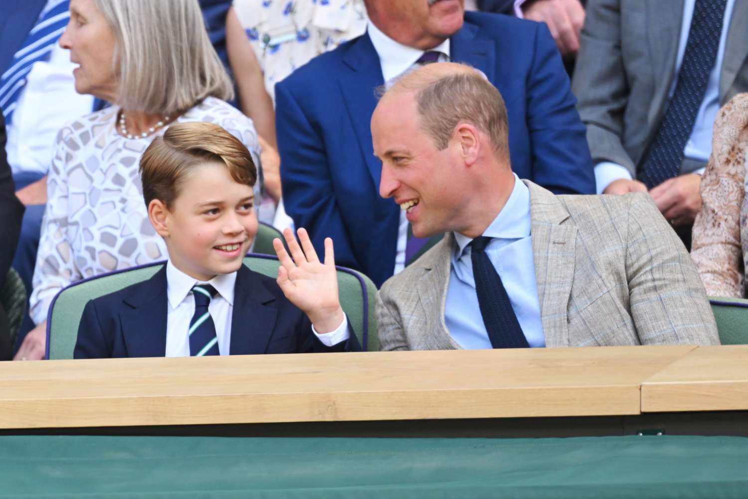 The Duke And Duchess Of Cambridge Attend The Wimbledon Men's Singles Final