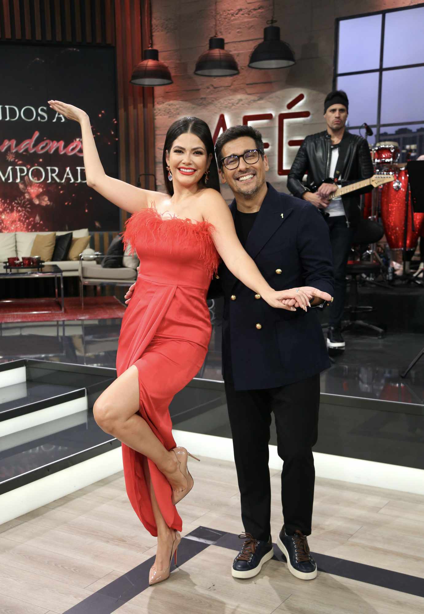 Ana Patricia y Rafael Araneda en la nueva temporada de "Enamorándonos"